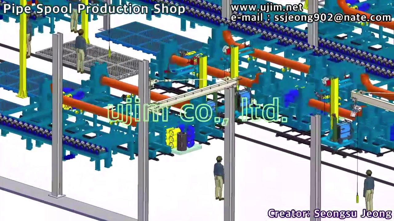 Pipe Spool Production Shop 3D Modeling