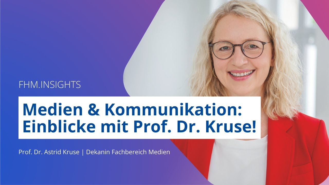 Medien & Kommunikation studieren - Dein Weg in die Medienwelt 📢