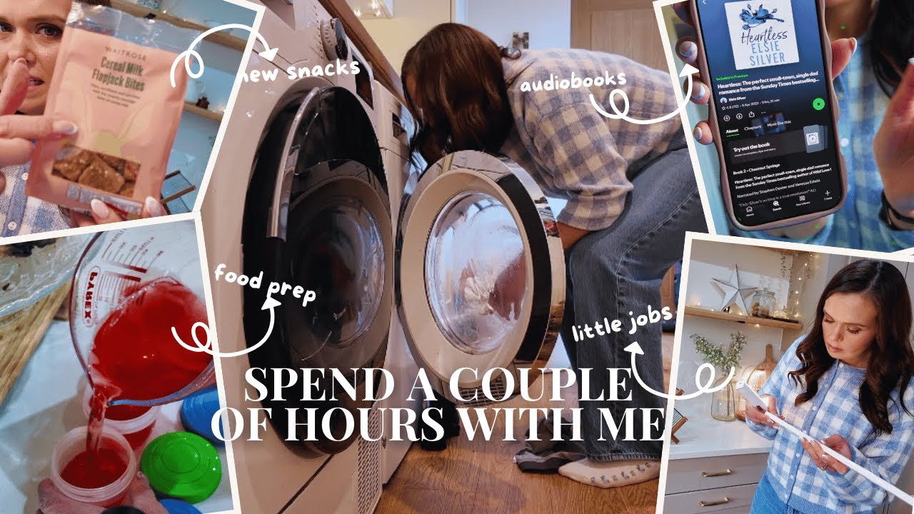 GET IT DONE WITH ME - Mum of 3 - cleaning, chores and a bit of mum chat!