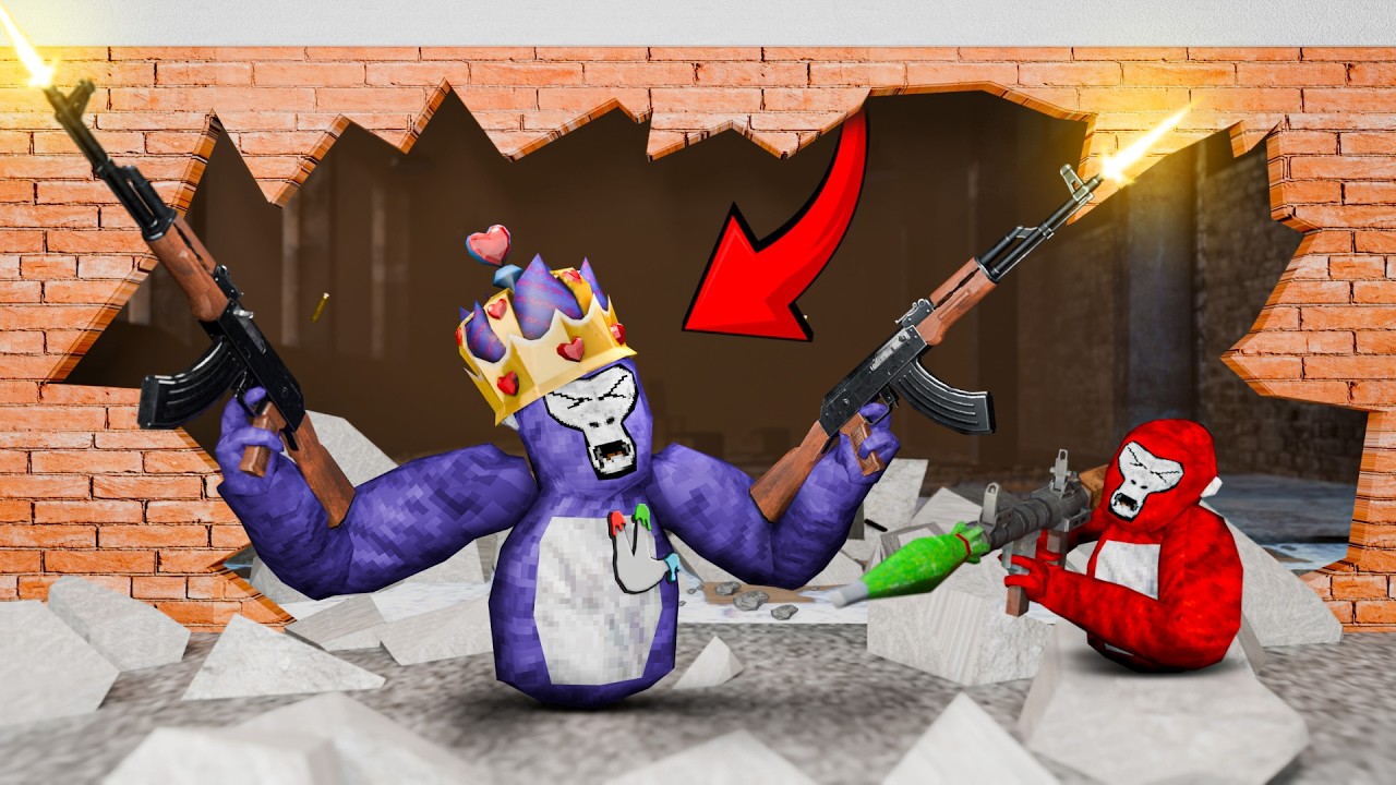 У Gorilla Tag теперь есть ОРУЖИЕ?!