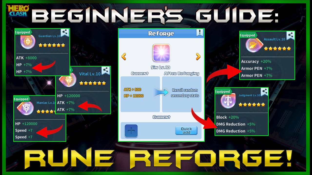 The Rune Reforge System Explained! | Beginner's Guide