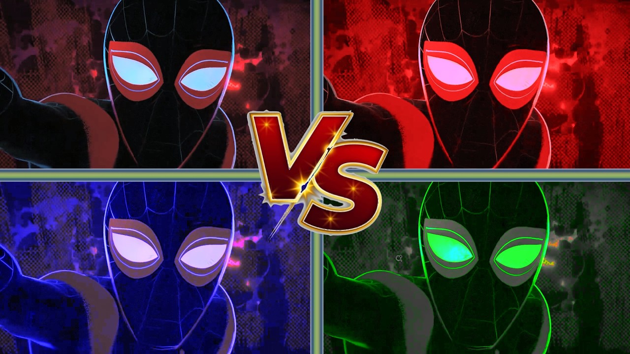 4 SPIDERMAN 🆚 4-COLORS 🆚 4-COFFINDANCE Remix - Tiles Hop Challenge 🎸🎹