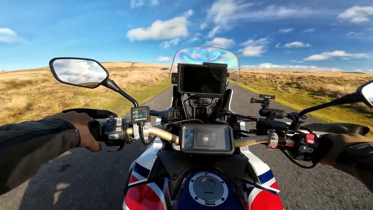 HONDA AFRICA TWIN, WINTER BIBLE, DARTMOOR NATIONAL PARK
