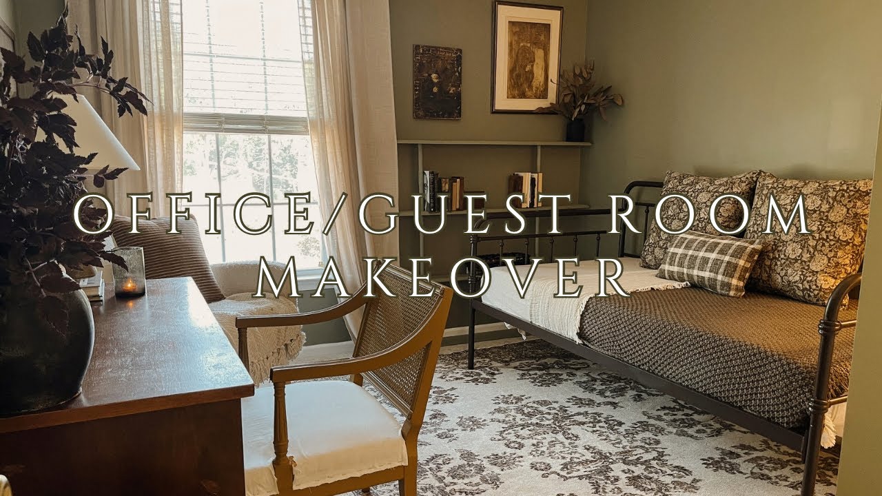 Guest Room | Home Office Makeover