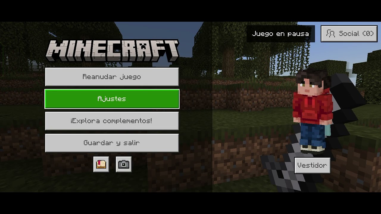 Jugando Minecraft hasta que me canse 🤣 📹💎