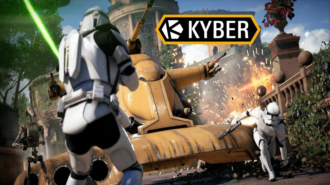 Kyber Galactic Assault and Conquest Gameplay!