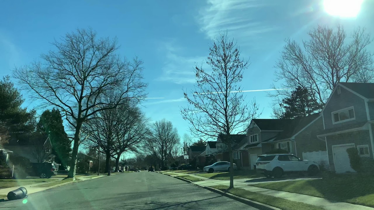 DRIVING BY  PLAINVIEW, NEW YORK, [4K/60]