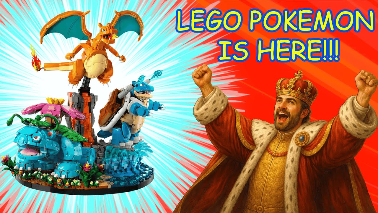 LEGO POKEMON IS HERE NO CLICKBAIT!!!!!