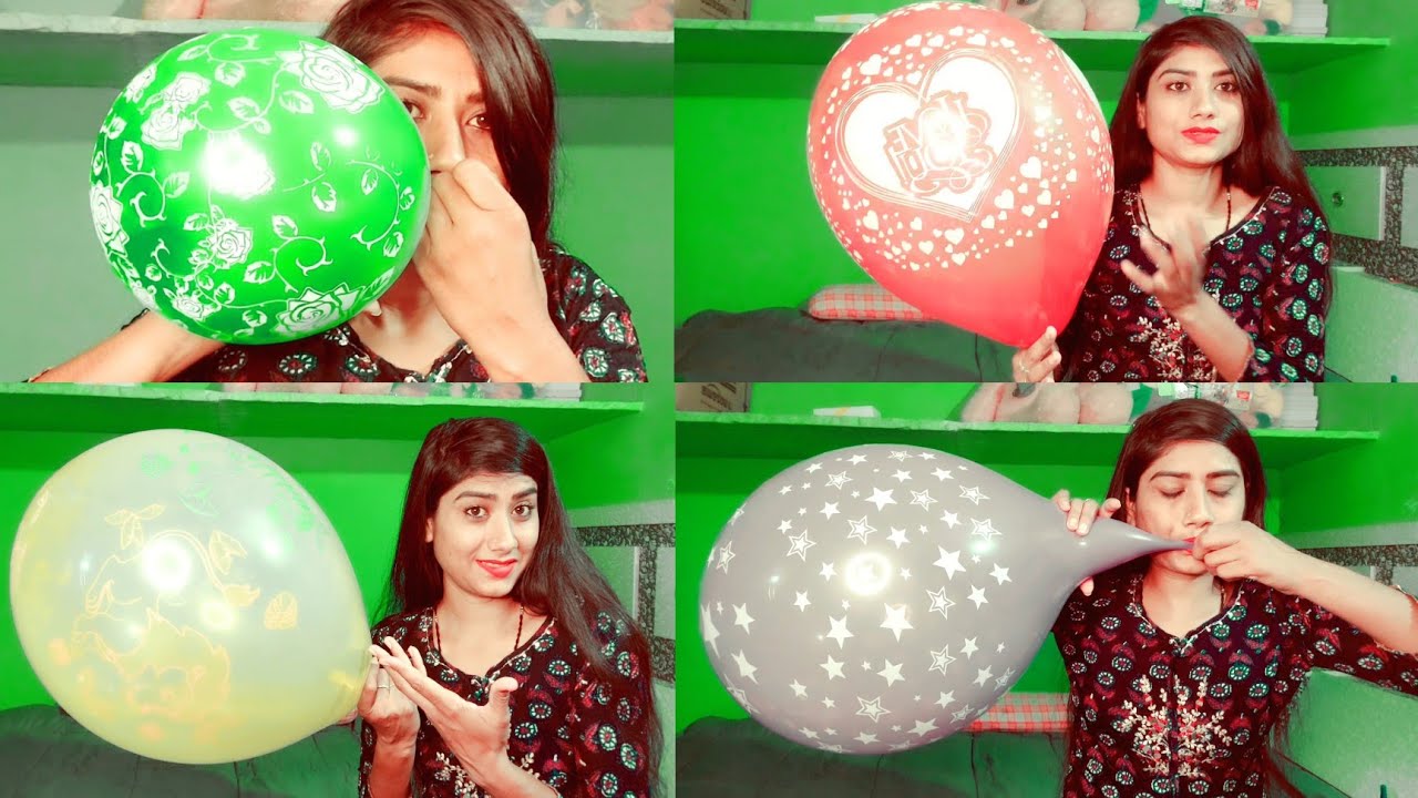 beautiful star prints balloons blowing ✨️ 😍 // royal khushi #royalkhushivlogs  balloon blowing