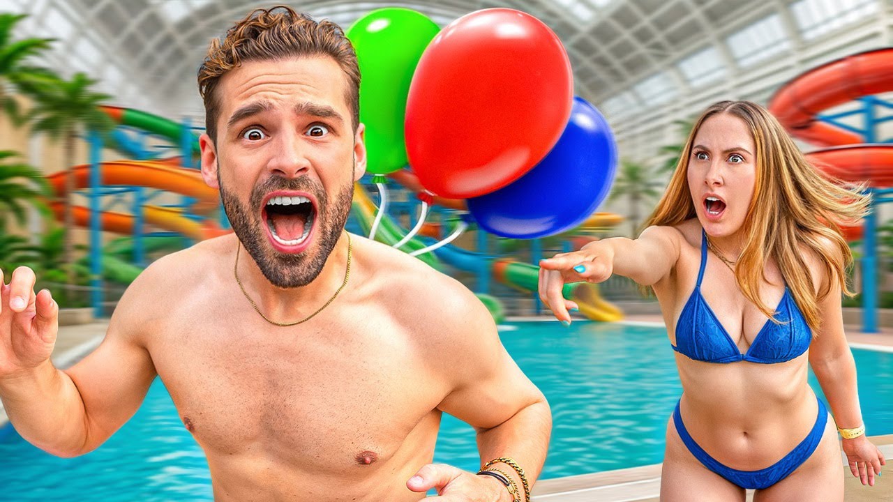 Tikkertje In Een Gesloten Waterpark! *Challenge*