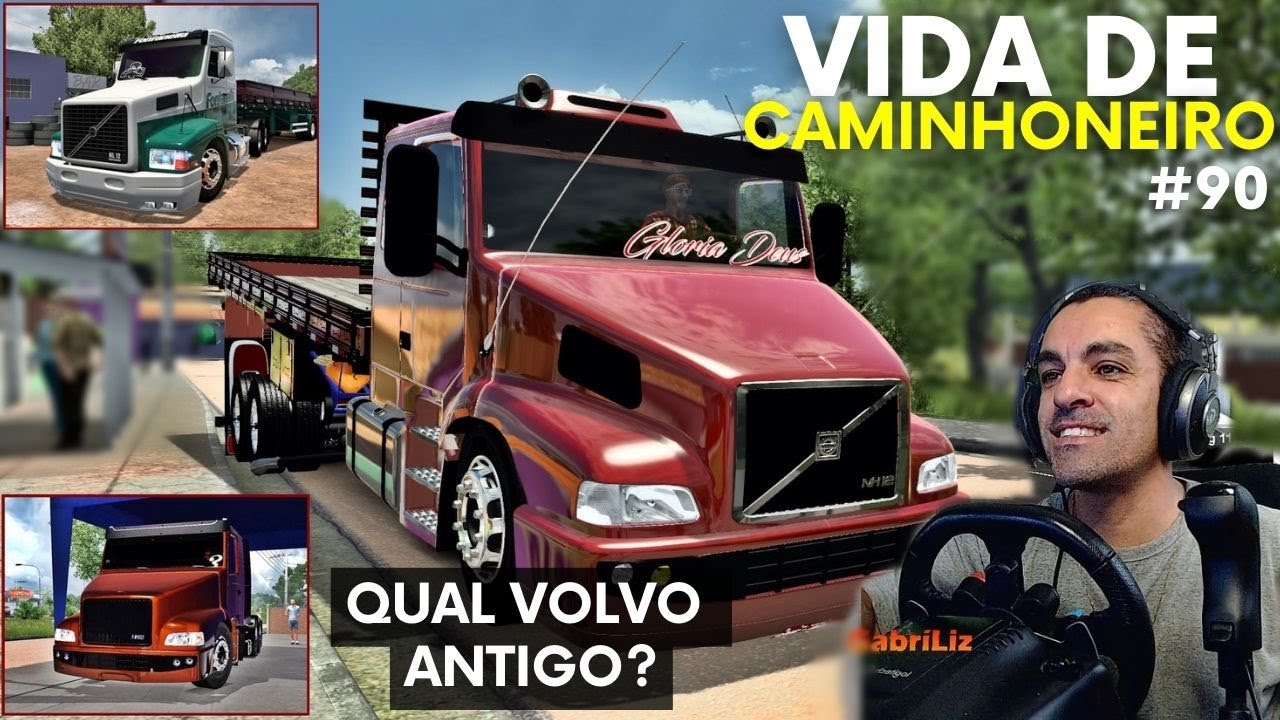 VOU COMPRAR UM VOLVO ANTIGO... QUAL DOS 3? Vida de Caminhoneiro #90 - Euro Truck Simulator 2
