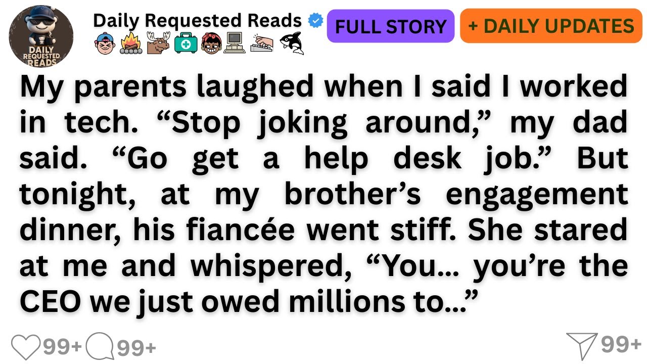 My parents laughed when I said I worked in tech. “Stop joking around,” my dad said. “Go get a help..