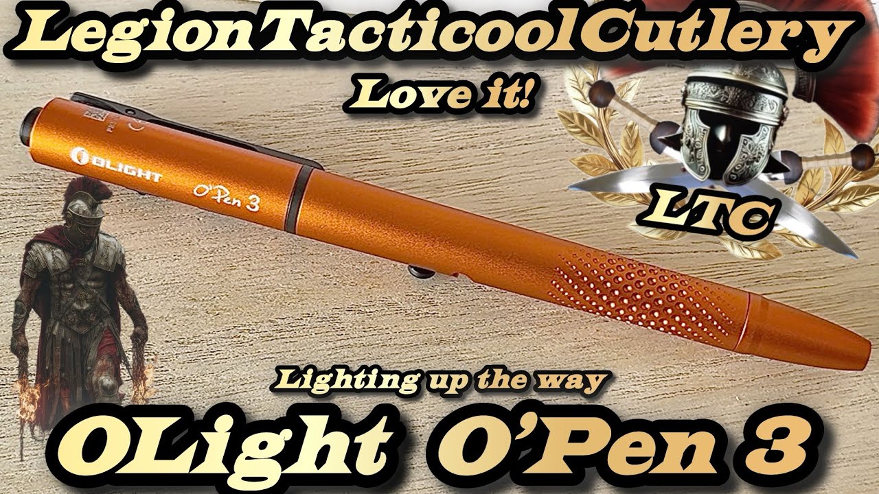 Проверяю и тестирую фонарик Olight O’Pen 3. Отличный инструмент! 