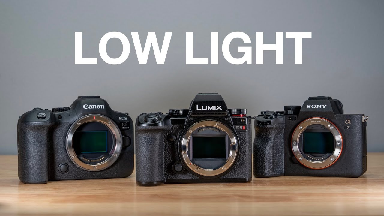 Panasonic S5 II — качество съёмки при слабом освещении (сравнение со Sony A7IV и Canon R6 II)