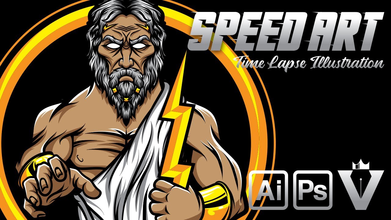 Zeus Illustration | SPEEDART