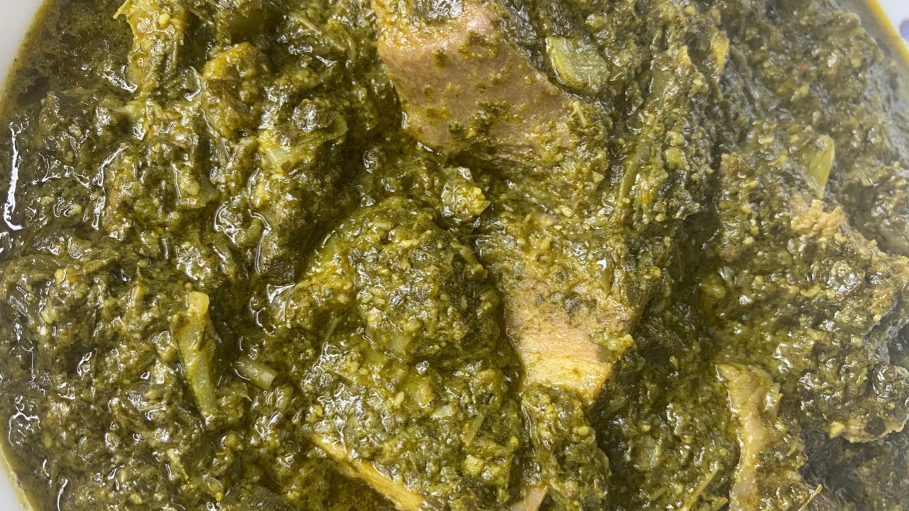 cette recette de FEUILLES DE MANIOC  qu'on ne manges qu'au restaurant