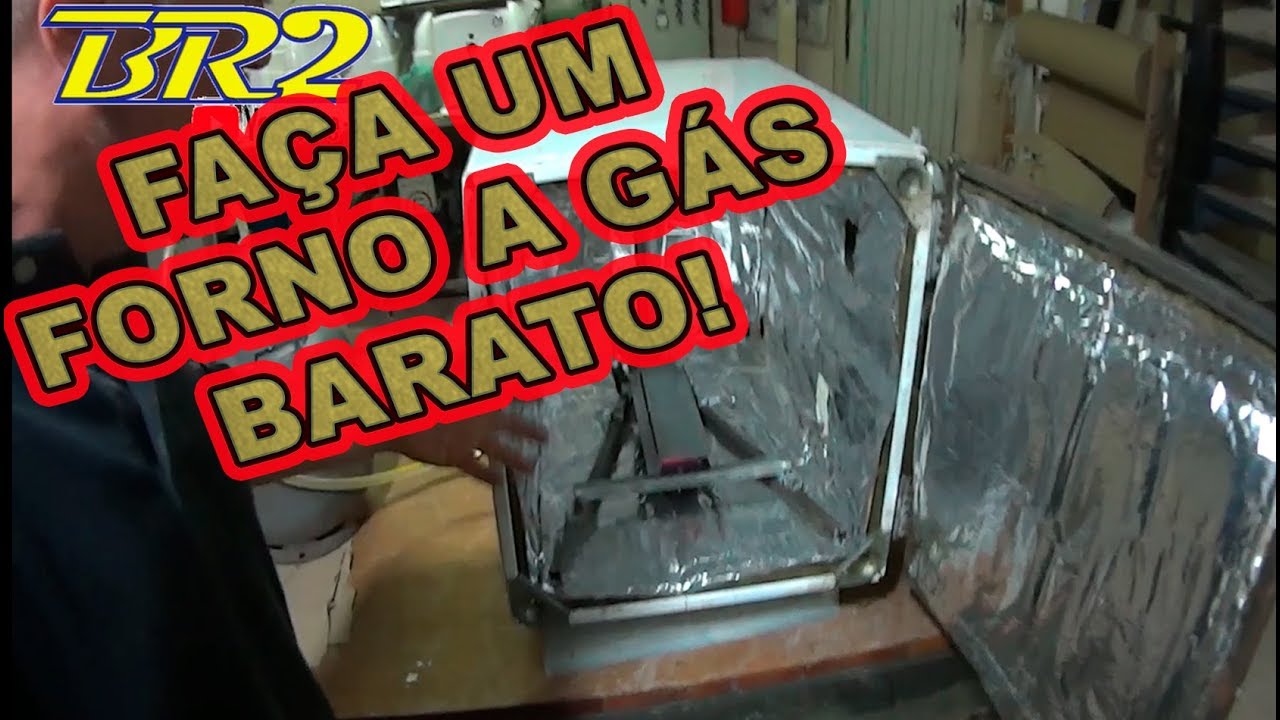 FAÇA UM FORNO A GÁS BARATO - SÉRIE PINTURA DE RODA -cura se secagem de peças pintadas