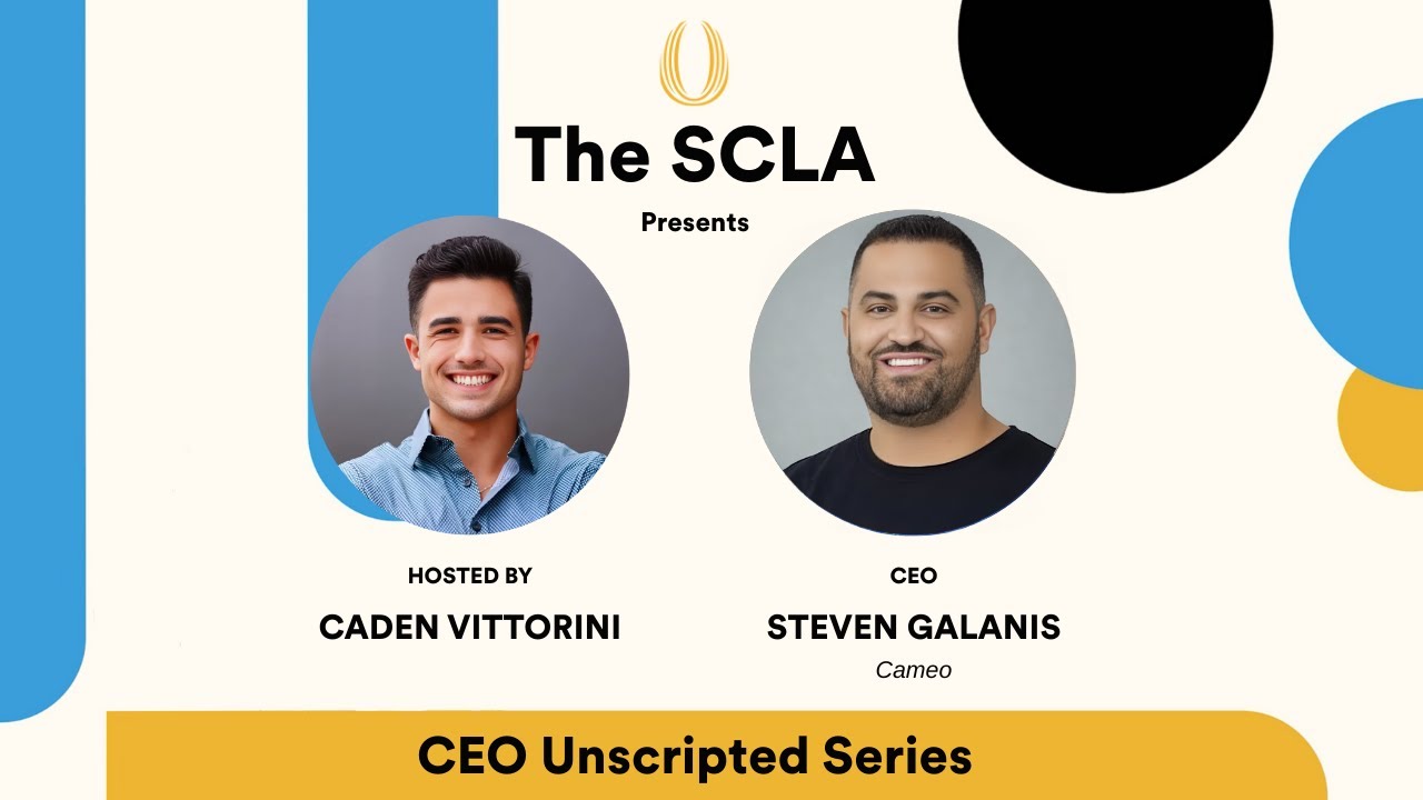 CEO Unscripted Ep. 11 Steven Galanis: Entrepreneurship, Reinvention, and the Future of Entertainment