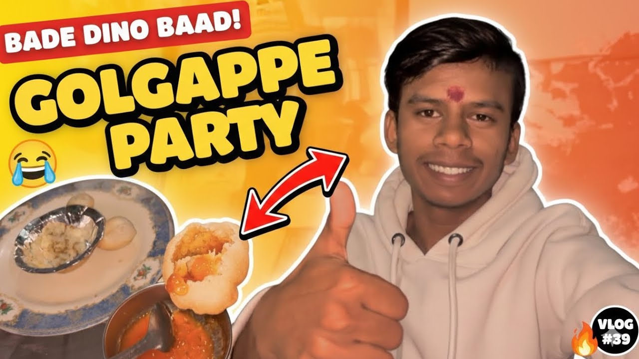 Golgappe Khaye Par Yeh Kya Ho Gaya? 😱 | Vlog 39