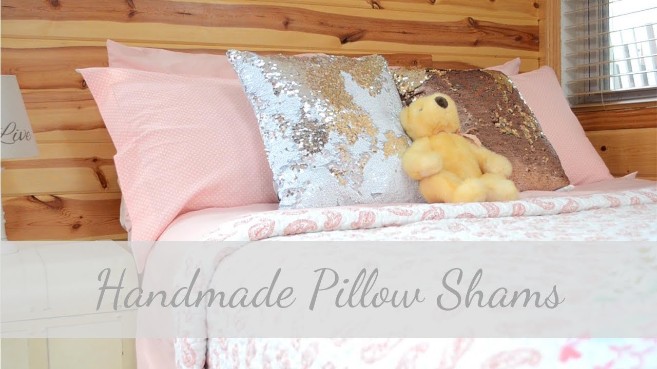 DIY  Pillow Sham with Flange / Pillow Sham Sewing Tutorial