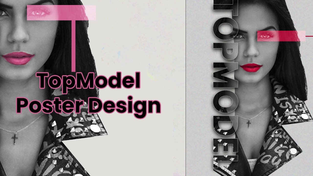 How to create a Model poster design in Adobe Photoshop easy & tricky method step by step.