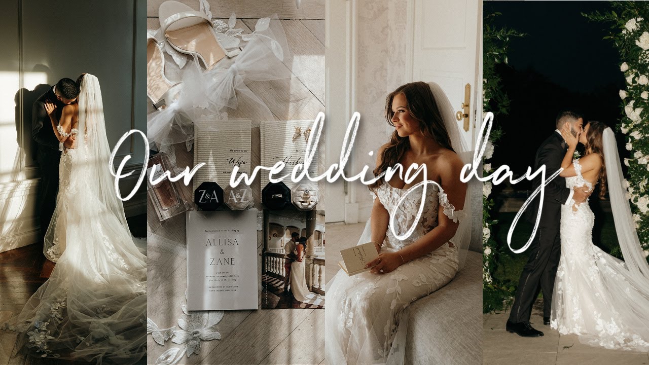 OUR WEDDING DAY VLOG 💍🕊️✨🥺