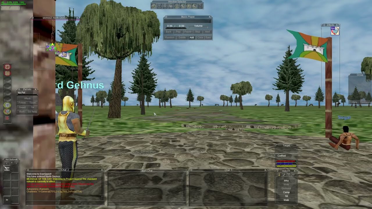 Everquest Classic: сервер Quartet