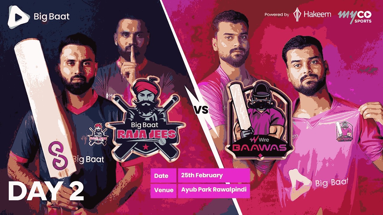 Full Match Highlights | Big Baat Raja Jees vs Wire Bawas | Ramadan Tape Ball – Day 2 | on Myco