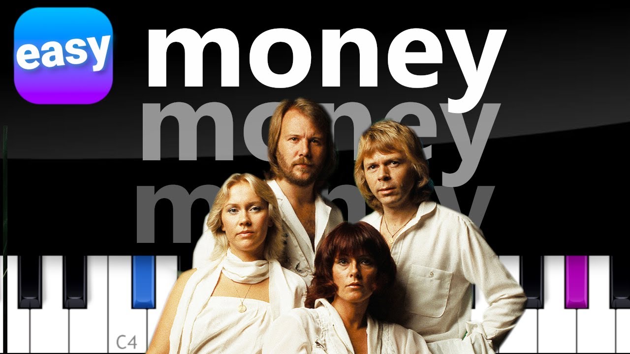 Abba - Money, Money, Money  EASY PIANO TUTORIAL