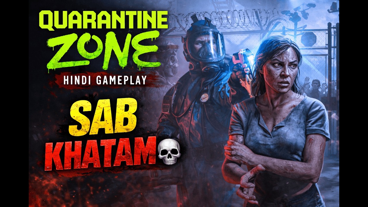 Quarantine Zone Hindi Gameplay | Ek Galti Aur Sab Khatam 😱