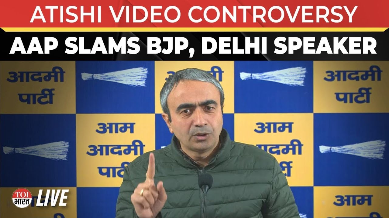 AAP’s Anurag Dhanda Slams BJP Over Atishi Video Row, Questions Speaker’s Procedural Lapse