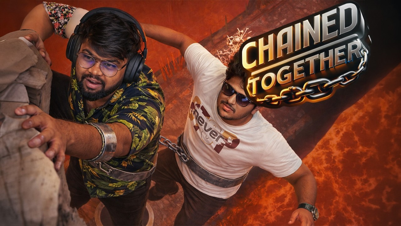 Chain Irukku… Brain Illa 🤣 Chained Together