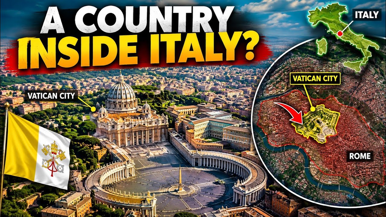 Why Is the World's Smallest Country Inside Italy? | Vatican City