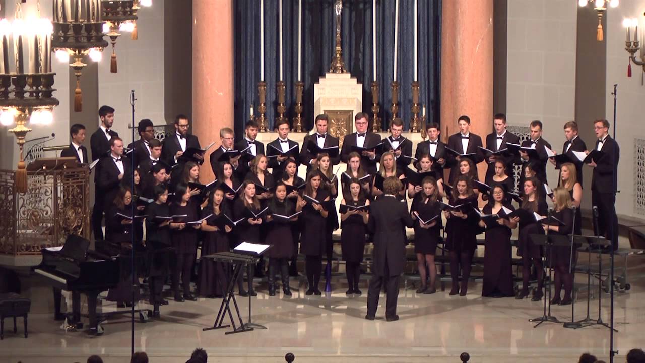 My Shepherd Will Supply My Need, arr. Virgil Thomson-Holy Cross College Choir