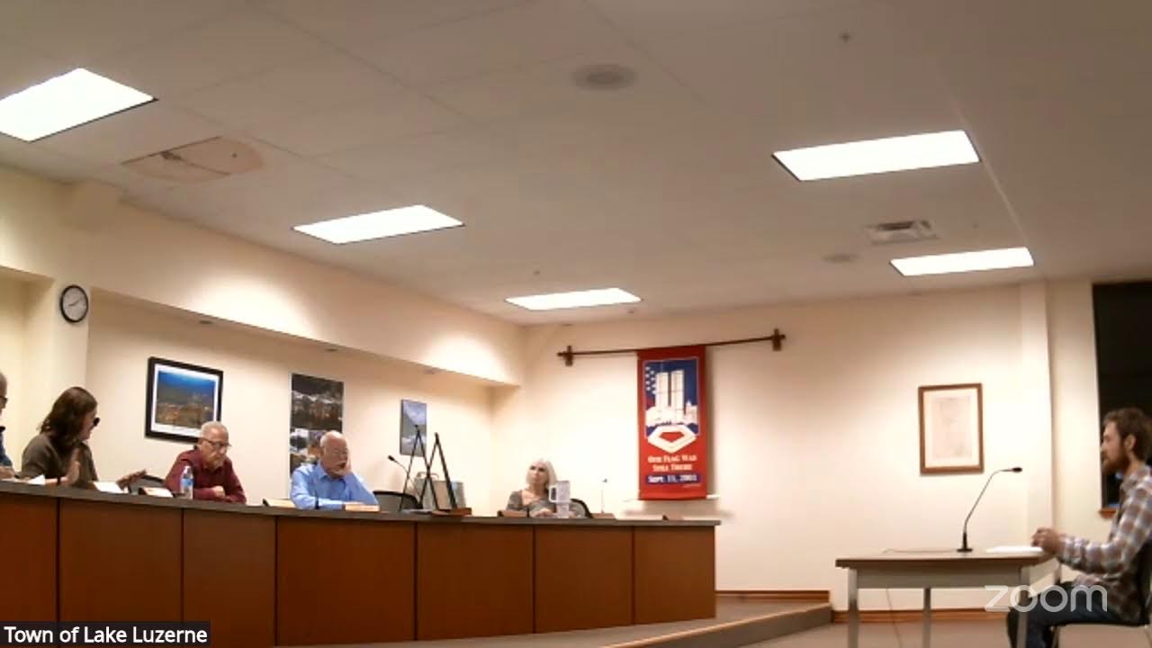 Town of Lake Luzerne Town Board Meeting - Nov. 5th, 2025