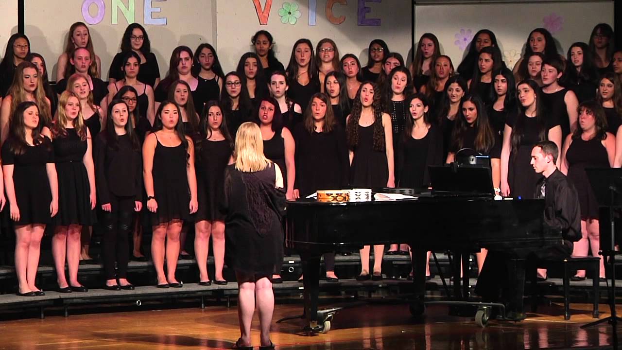 "Stand Together" performed by POBJFKHS Treble Choir (with alumni)