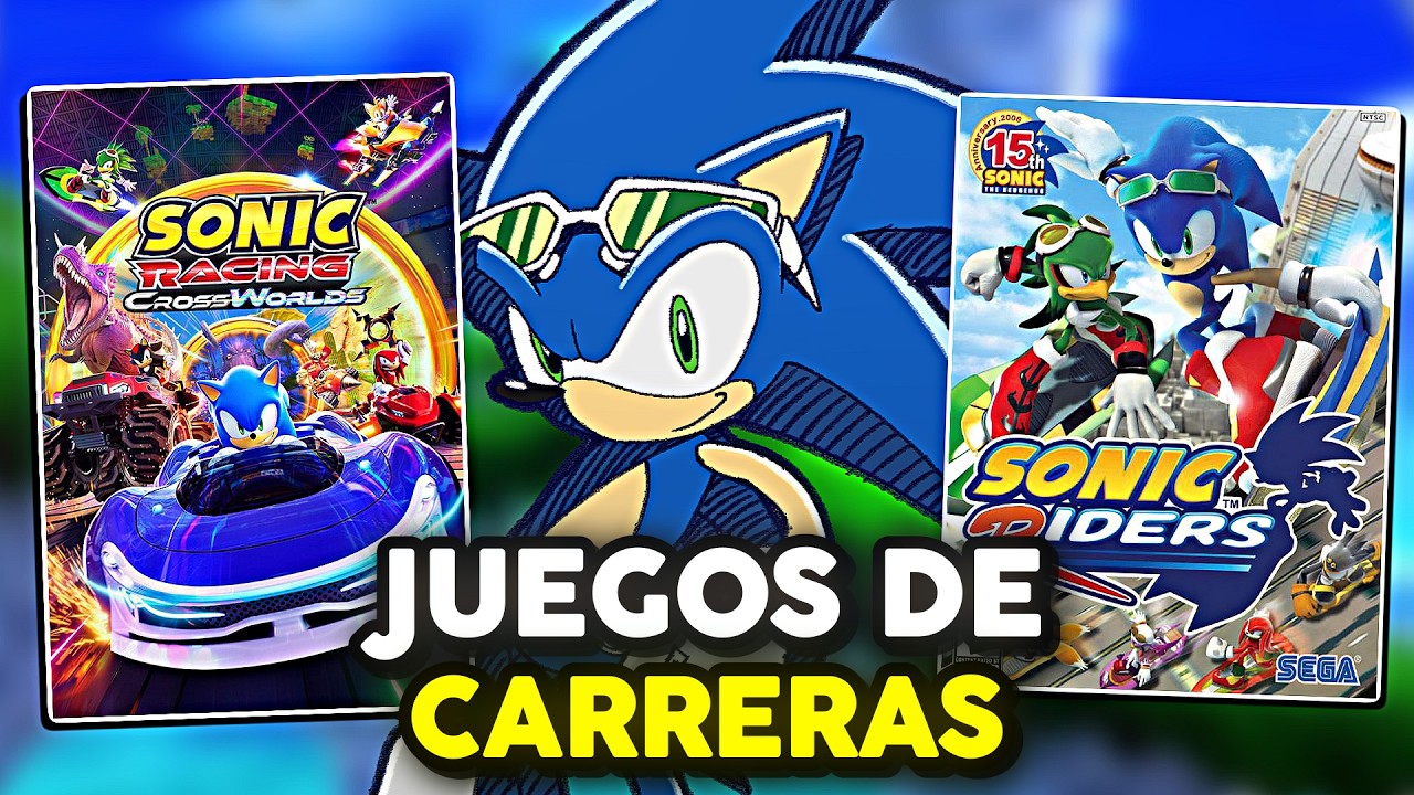 Todos los juegos de CARRERAS de Sonic @Marianosmeiden