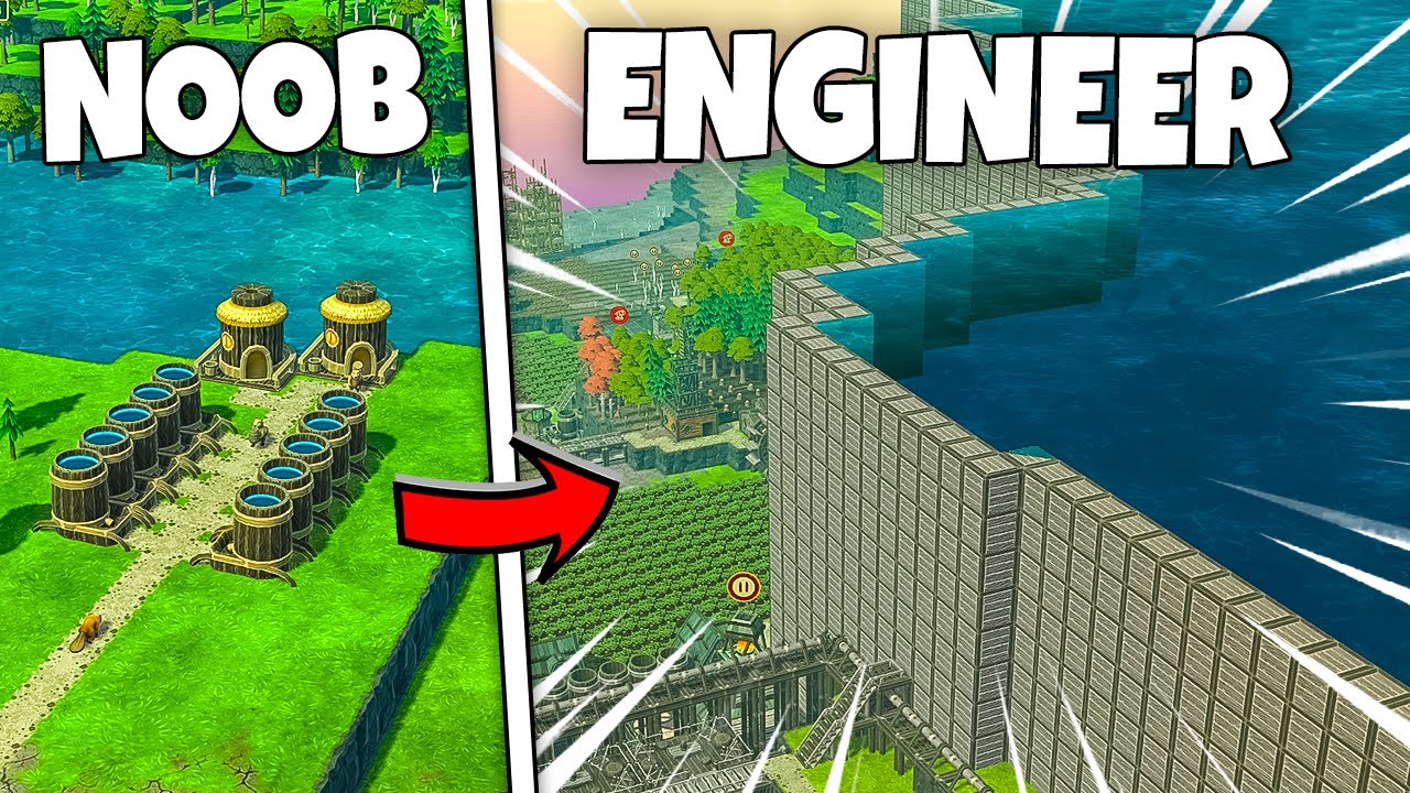 OVER-ENGINEERING water storage in Timberborn!