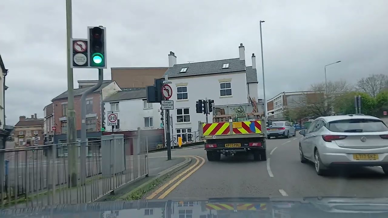 Dashcam hinckley to burbage february 26th 2026