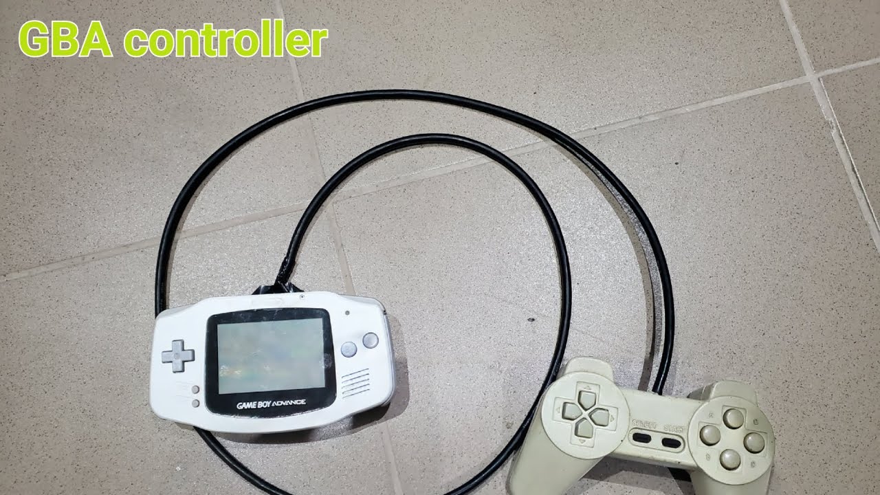 DIY external controller for the Gameboy Advance