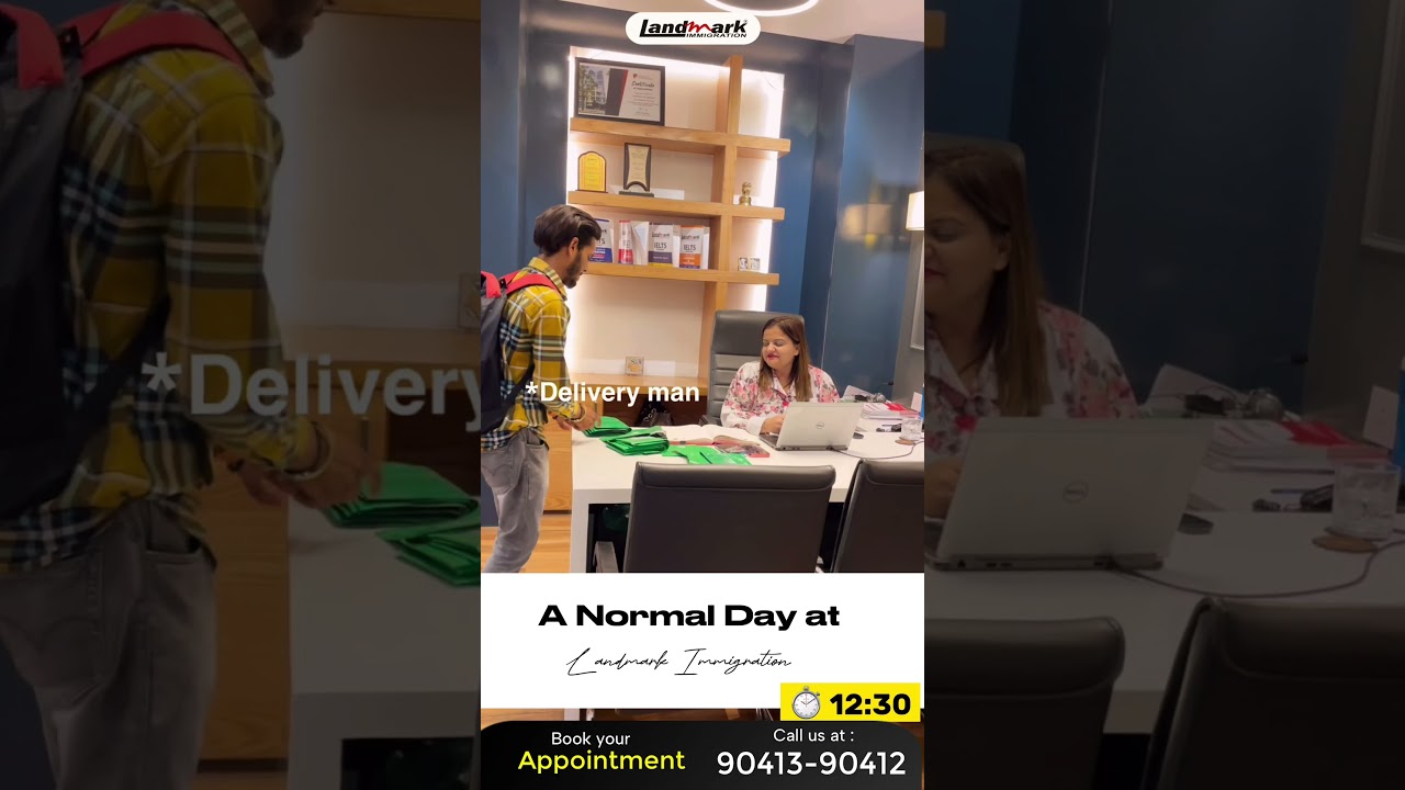 A Normal Day At Landmark Immigration.
