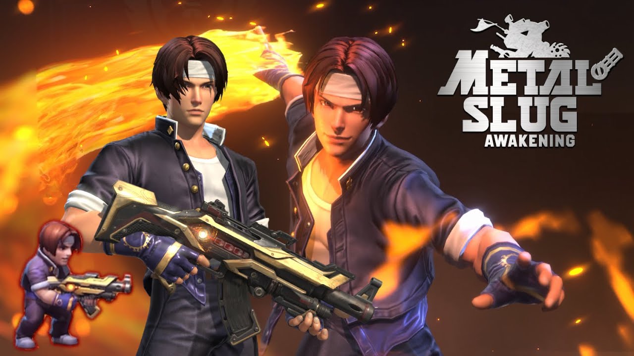 Metal Slug: Awakening -  Kyo Kusanagi Gameplay