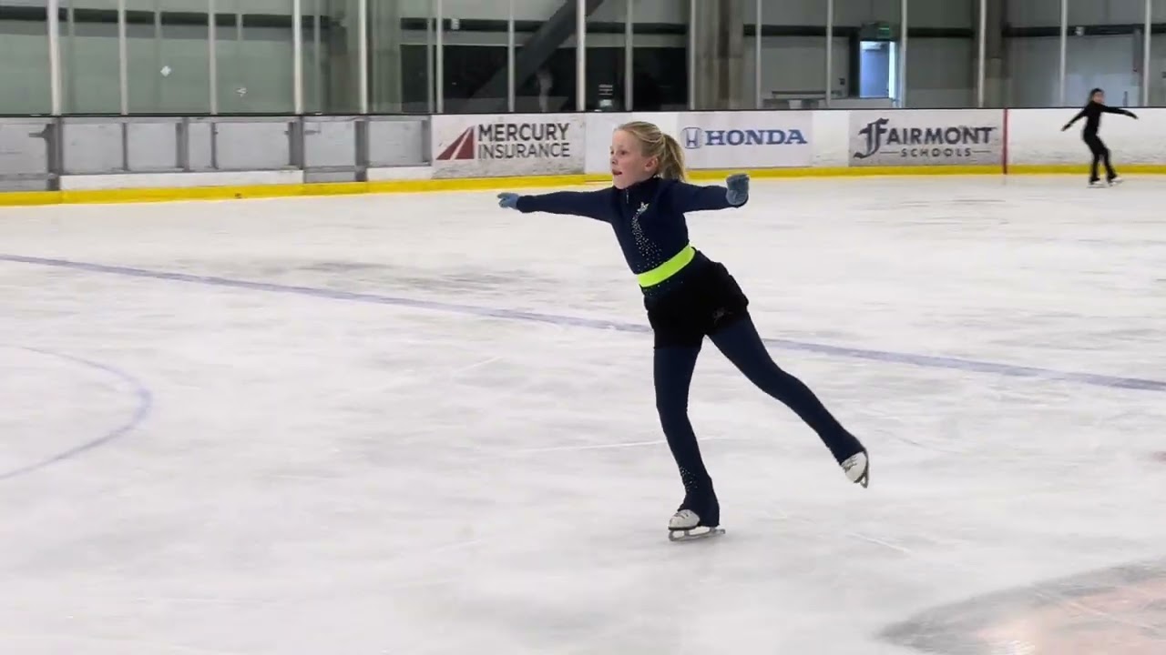 Alisa N pre preliminary skating skills 