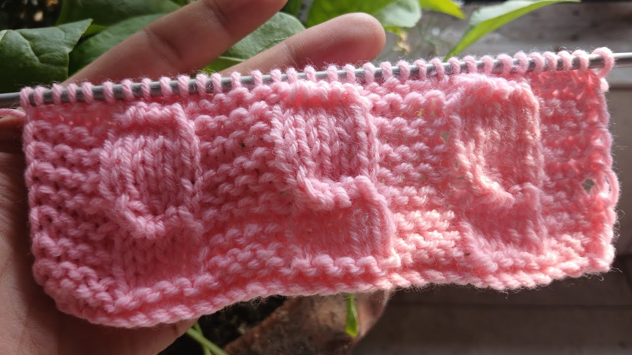 A beautiful cable knitting design for cardigan, sweater, tops etc. 😍 Beginners friendly.
