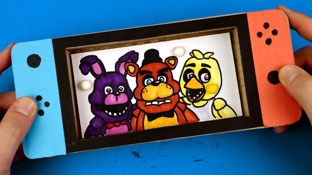 DIY Cheap FIVE NIGHTS AT FREDDY'S ❤️ *Make Everything From Papers*