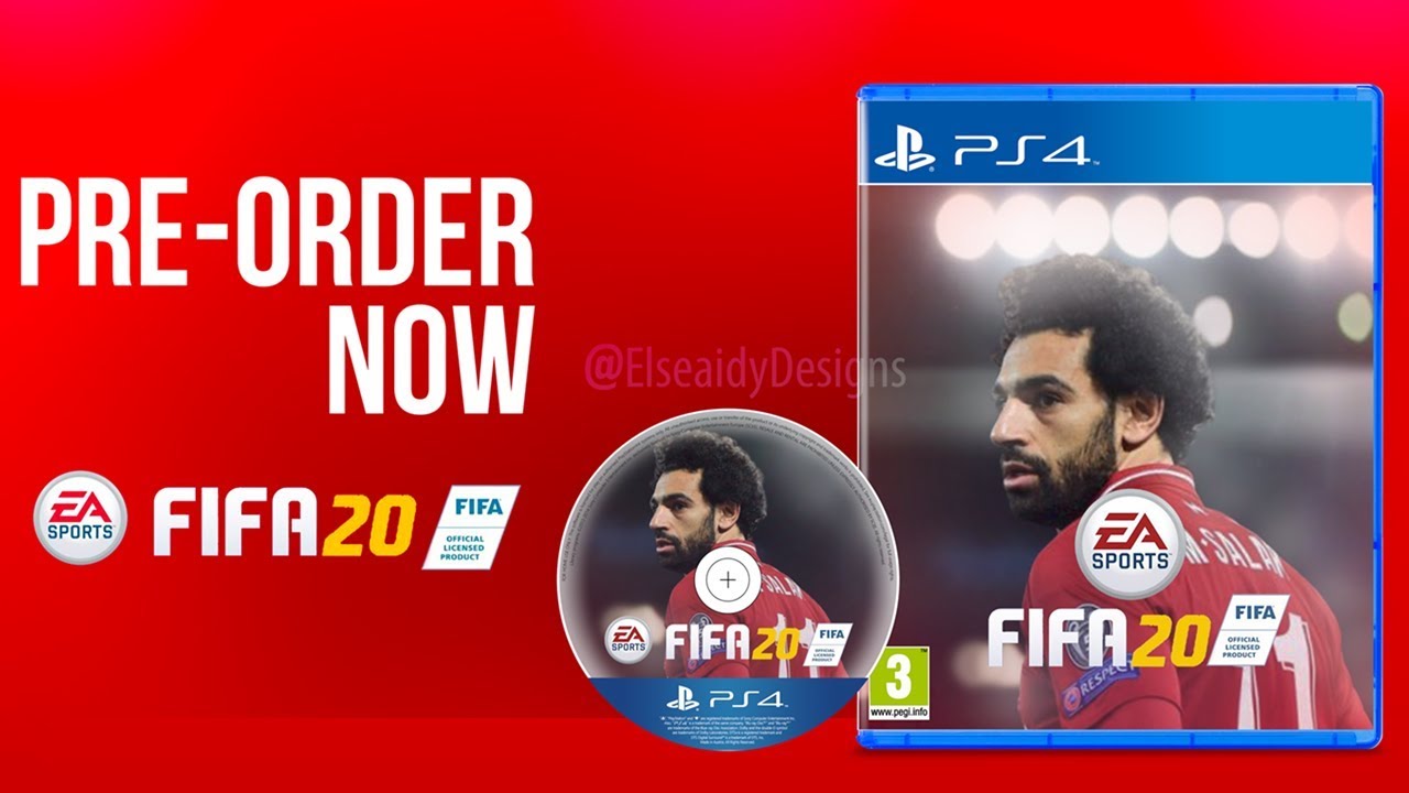 FIFA 20 cover (Mohamed Salah) speedart