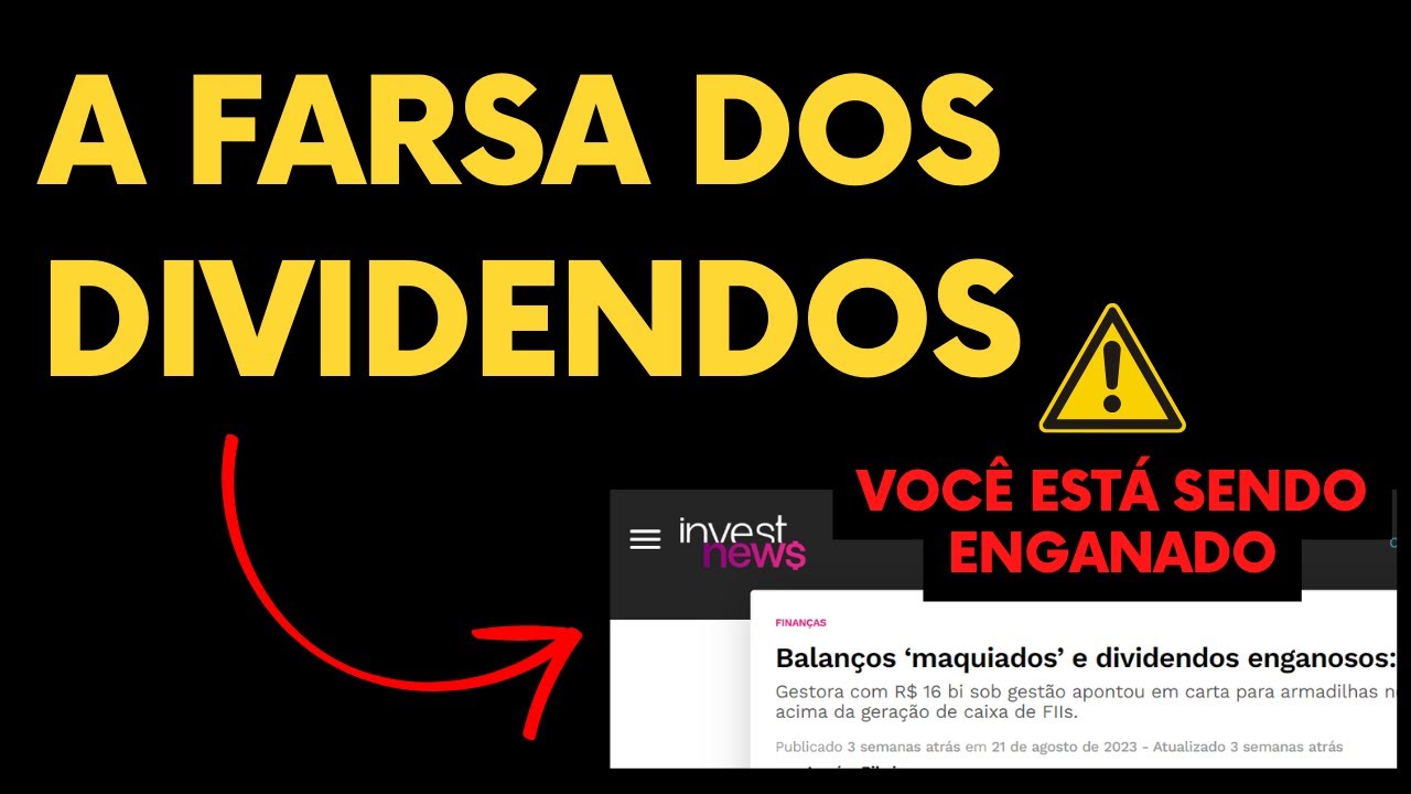 POR QUE DIVIDENDOS NÃO IMPORTAM: O MITO QUE PODE CUSTAR CARO