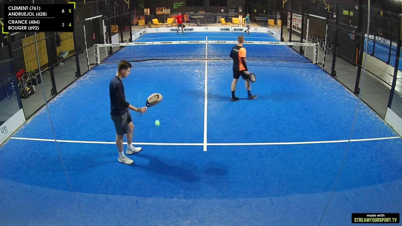 IAD : P500H FINALE : CLEMENT (761) / ANDRUEJOL (428) VS CRANCE (484) / BOUGER (692)