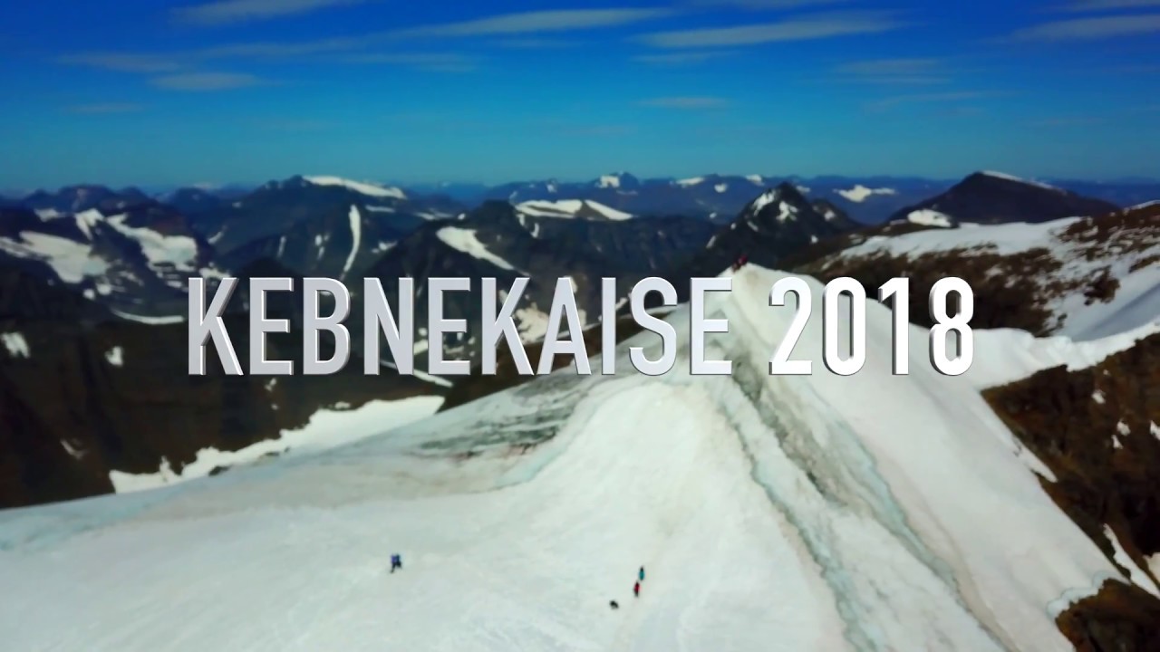 Swedens highest mountain, Kebnekaise 2018 Drone flight in 4K