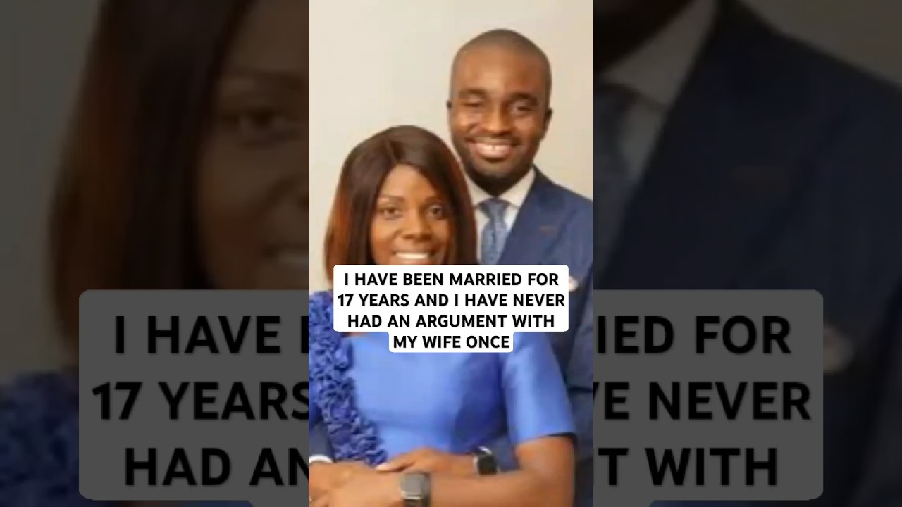I HAVE BEEN MARRIED FOR 17 YEARS AND I HAVE NEVER HAD AN ARGUMENT WITH MY WIFE ONCE. 